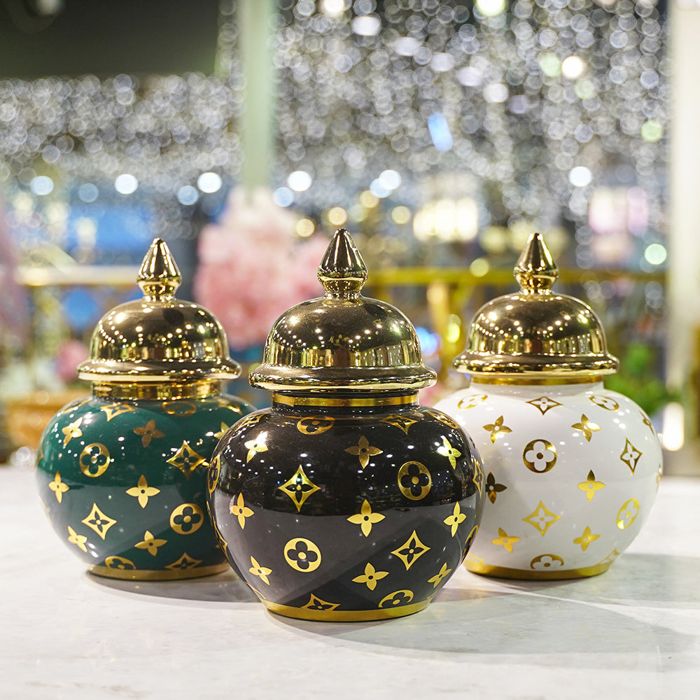 LV Round Vase — Fusion Coatings Lahore