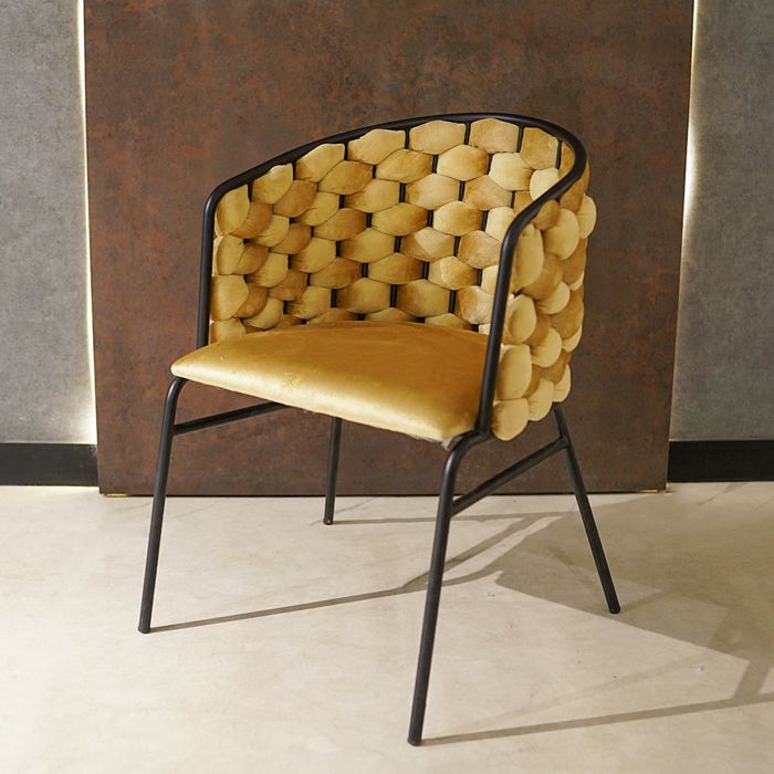 Serena Plus Chair-Matte Black — SS gold banquet furniture, Fusion Lahore